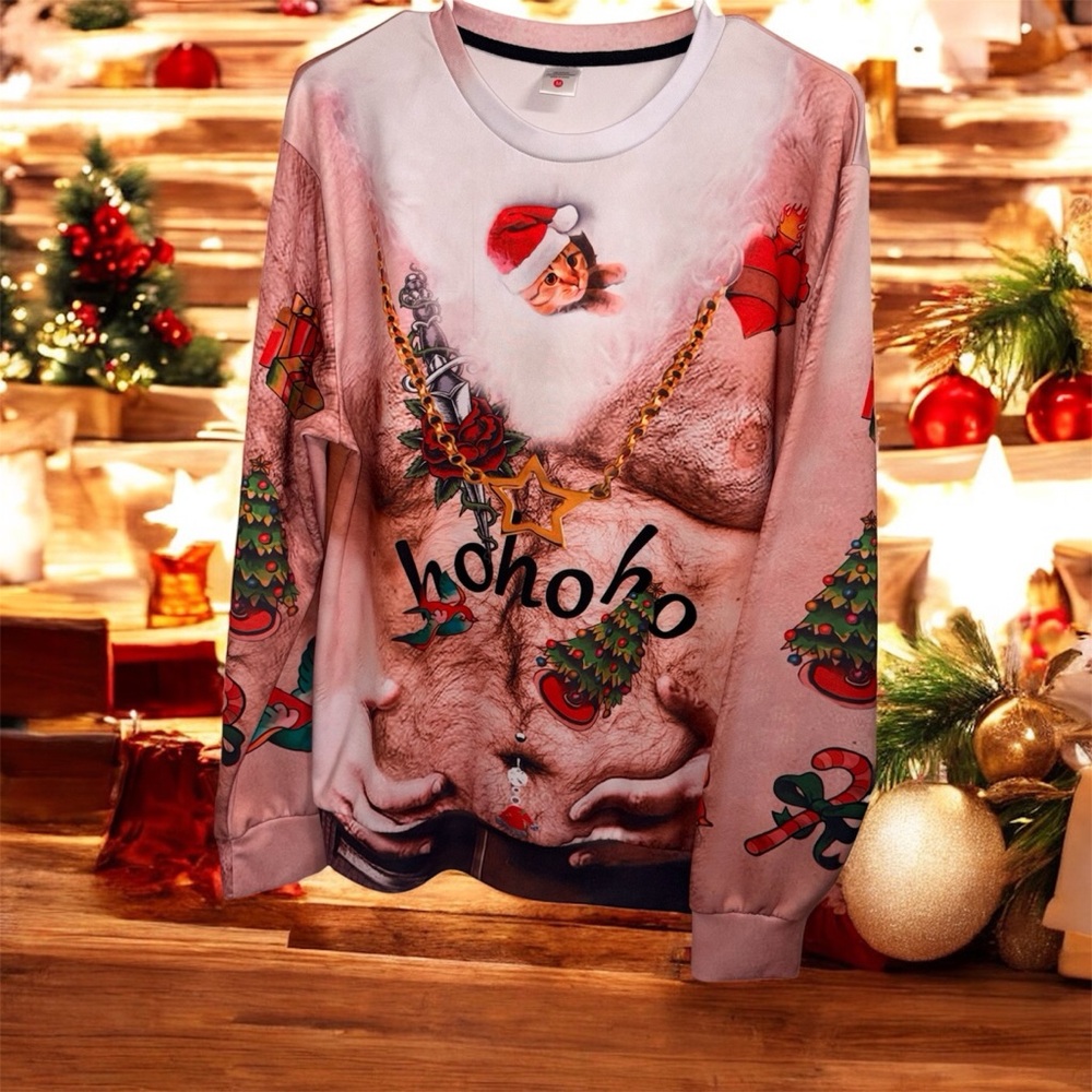 Santa Claus Novelty Christmas Sweater